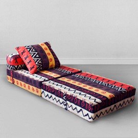 Бескаркасное кресло-кровать, мебельный хлопок, Африка