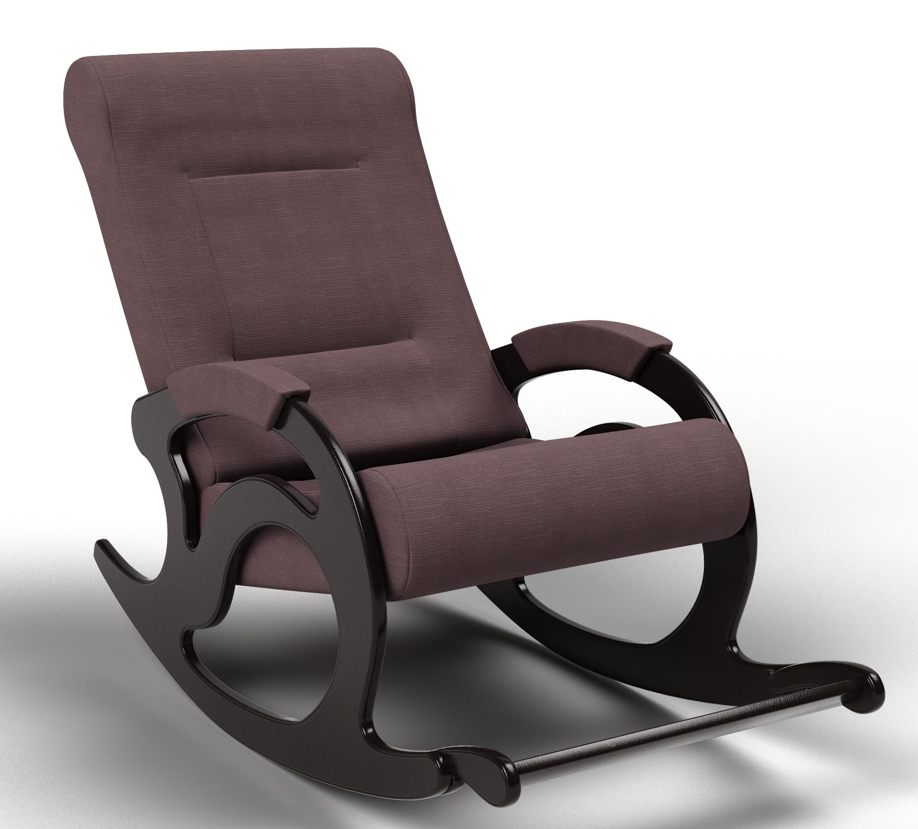 Кресло-качалка Тироль, ткань велюр