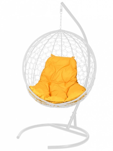 Подушка для одноместного подвесного кресла оранжевая